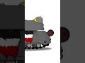 KV-44: My best friends are Ratte and Karl! - cartoon about tanks