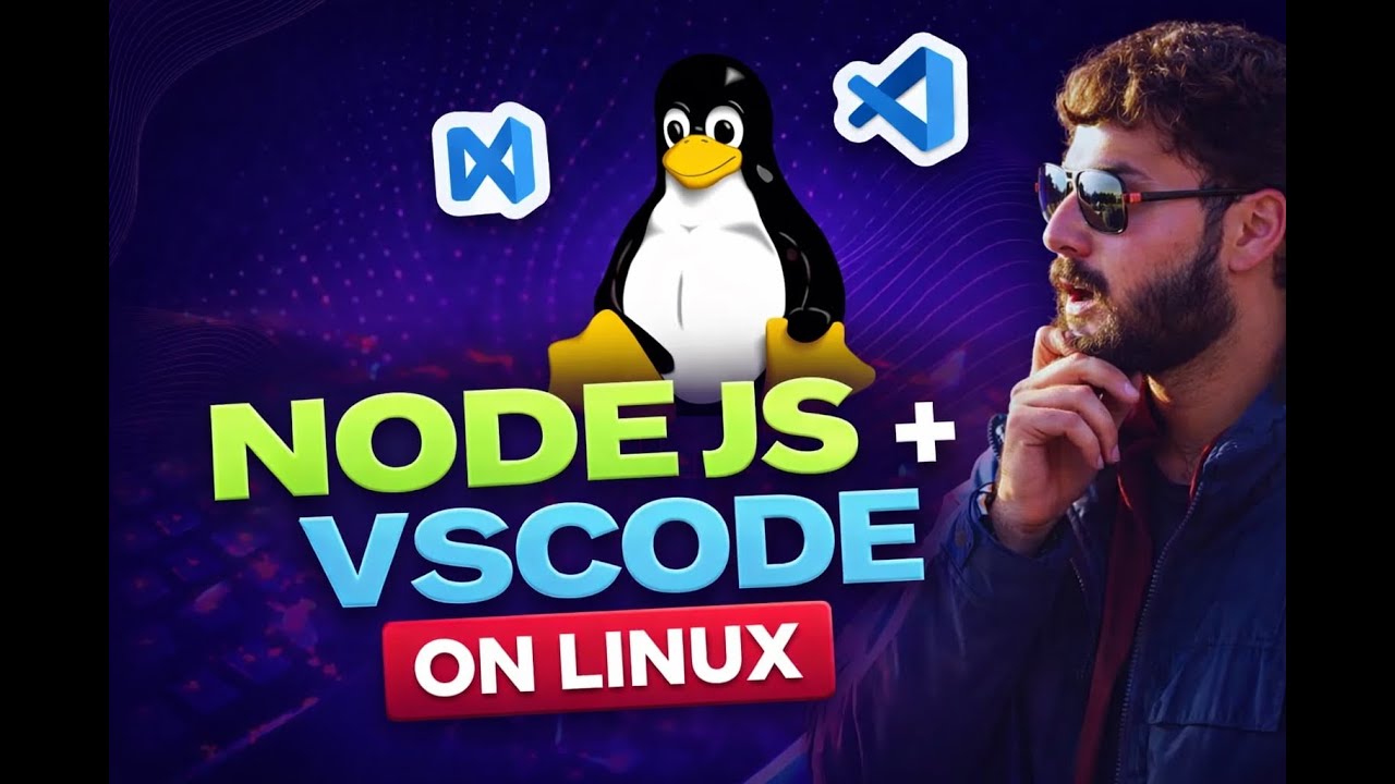 How to Install Node.js & VS Code on Linux | Step-by-Step Guide - YouTube
