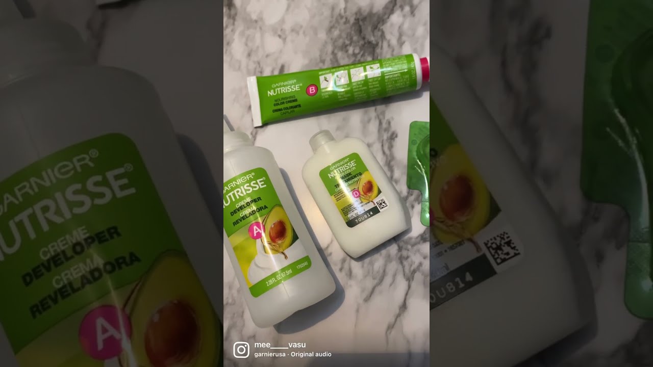 I tried the ultra blond purple on my hair. 