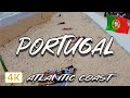PORTUGAL Atlantic coast 🇵🇹 beauty beaches and woman 4K/60fps