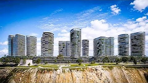 شاهدو آخر أشغال أضخم حي سكني بمواصفات عالمية في وهران CITE DE LA MER