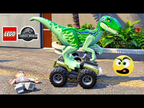 LEGO Jurassic World - BLUE THE VELOCIRAPTOR BROKE THE GAME