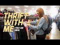 Thrift with me  try on haul