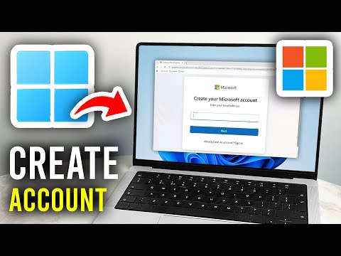 How To Create Microsoft Account On Laptop or PC - Step By Step