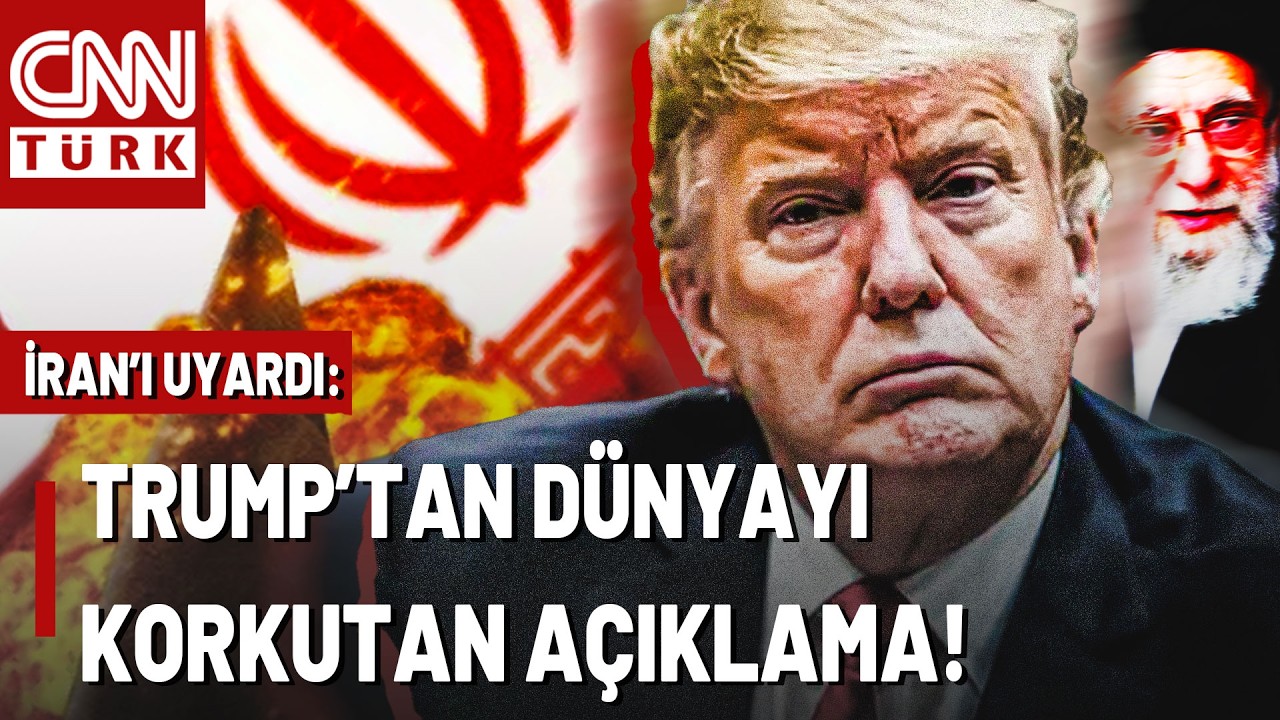 SON DAKİKA🚨Dünya Diken Üzerinde! Trump Kılıçları Kuşandı: İran'ı Görülmemiş Güçle Vururuz!