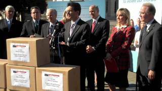 Republican Whip Eric Cantor Speaks Against Publicly Funded Abortion