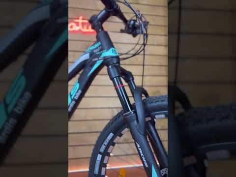Велосипед підлітковий спортивний гірський 24" Ardis МТВ AL BULL чорно-бірюзовий на зріст 130-145 см, відео 1