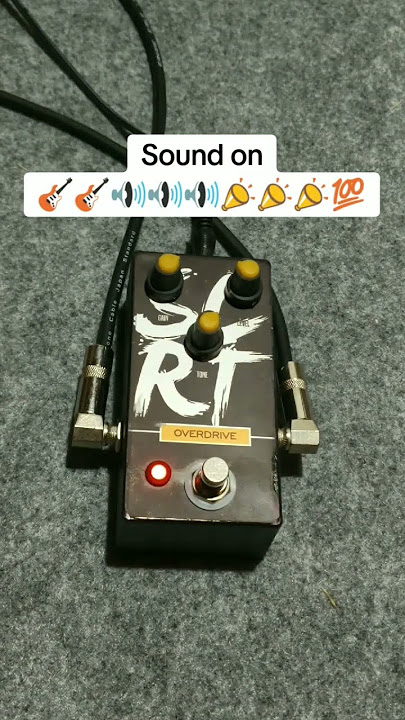 Efek gitar overdrive 100 ribuan suara renyah 😁 #efekgitar #efekgitarmurah #gitaris #gitarisindonesia