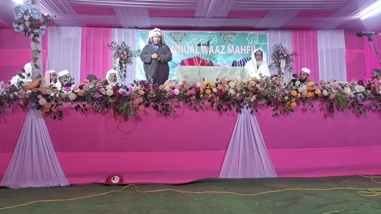 18th Annual Waaz Mahfil 2026|| Singerbond Cachar|| Jalsa 2026|| covered recording by Hussain