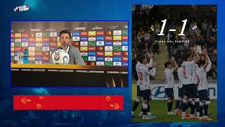 La palabra de Jorge Bava tras el empate de Nacional en su debut por Copa