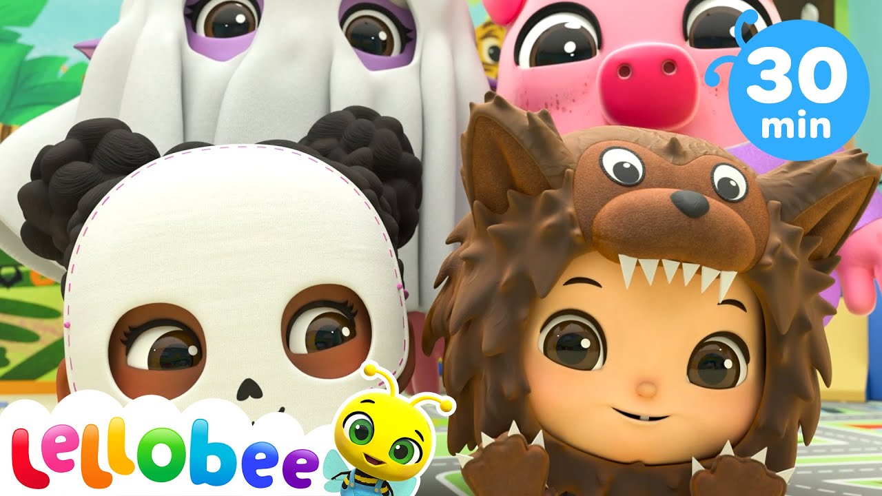 Halloween Dress Up Time for Trick or Treat | Baby Nursery Rhyme Mix ...