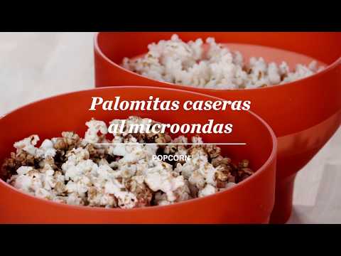 Palomitas caseras al microondas - Popcorn | Recetas con Lékué