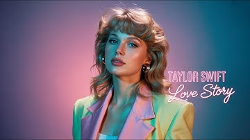 Taylor Swift - Love Story (80s Synthwave Remix) BY @Jusynth