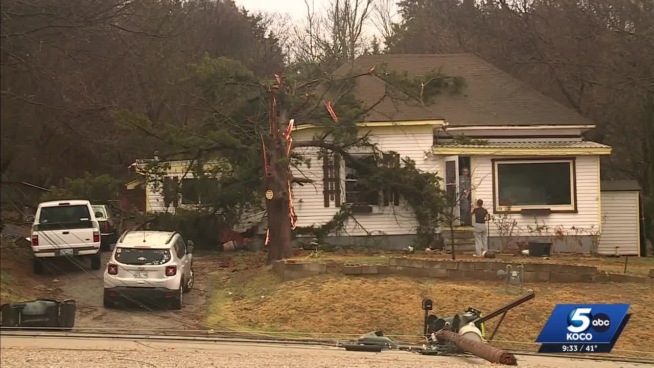 Thursday's storms brought tornadoes, rain and wind to Oklahoma - YouTube