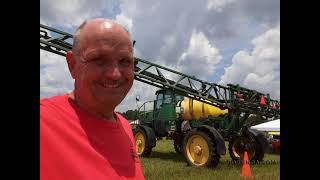 George Checking Out some New Toys at the Broad River Antique Tractor Show