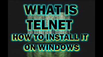 Install and use Telnet Client on Windows