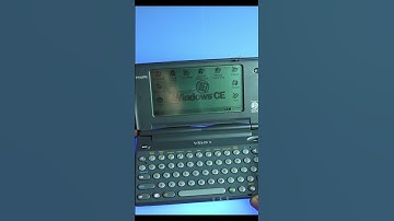 Windows CE 1 0 The Philips Velo #techretro #handheldpc