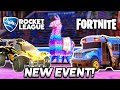 A First Look at the BRAND NEW Event & Car! Fortnite x Rocket League Llama-Rama