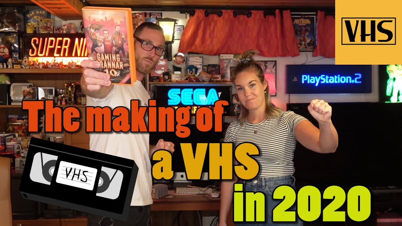 The Making of a VHS in 2020! GamingGrannar