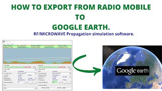 How to Export Radio Mobile propagation simulation to Google Earth. screenshot 5