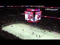 Caps fans celebrate first goal by Evgeny Kuznetsov (thought it was an Ovie hat trick).