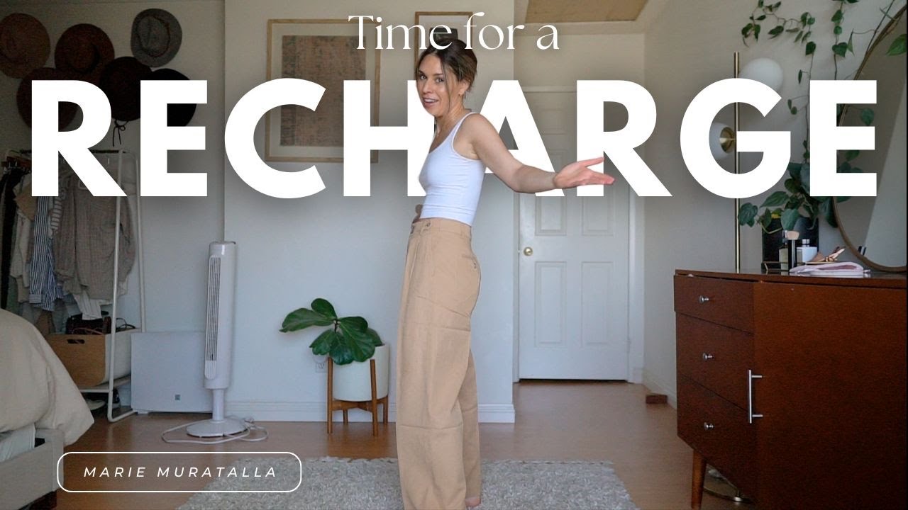 Recharge with Me 🌱 Days in the life of self care & rest