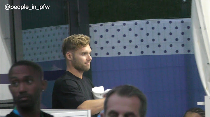 Kevin Mayer à la finale du basketball hommes France-USA des JO de Paris - 10.08.2024