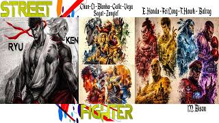 STREET FIGHTER UV WALL ART