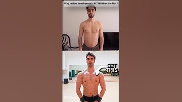 Incline Bench Press is BETTER than Flat Bench Press? #benchpress #inclinebenchpress #shorts
