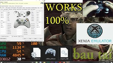 How To Setting Gamepad For XENIA (Xbox 360 Emulator) Works 100% - x360ce