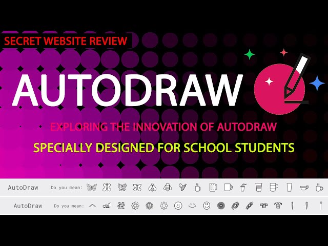 AutoDraw's AI Will Help You Draw Faster