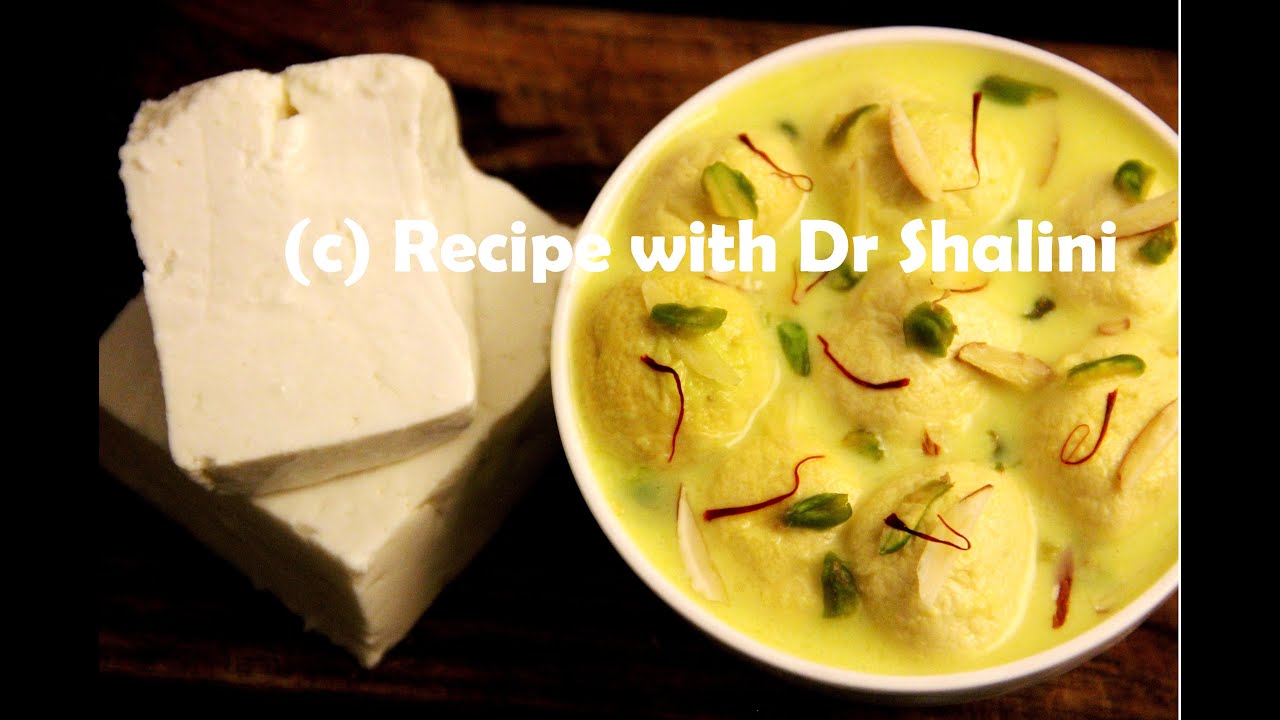 Rasmalai Recipe Chanar Payesh With Readymade Cheese Rasmalai Youtube