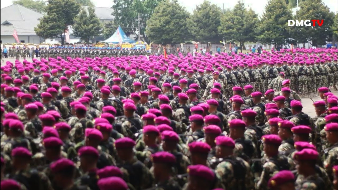 Lapangan Ksatrian Marinir Hartono, Cilandak || HUT Ke 77 KORPS MARINIR TNI AL