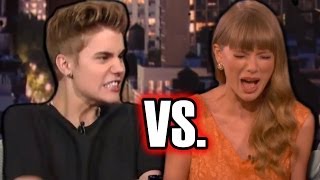 Taylor Swift vs. Justin Bieber: BASHING Eachother in New Songs?! Wealth