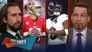 Ravens vs. 49ers preview, Can Lamar Jackson steal the MVP from Purdy? | NFL | FIRST THINGS FIRST