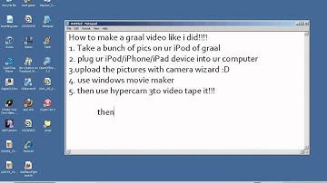 How to make a graal classic ipod vid with good quality