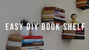 Floating Bookshelf  | How  to make a Floating Bookshelf |