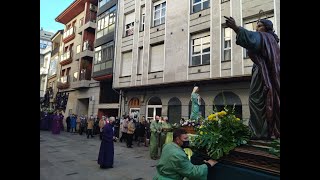 El Nazareno y la Dolorosa vuelven a la iglesia de San Mauro