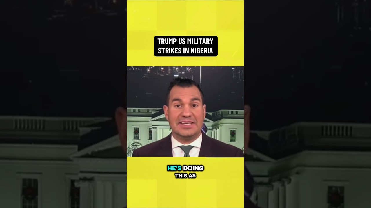 TRUMP US MILITARY STRIKES IN NIGERIA 