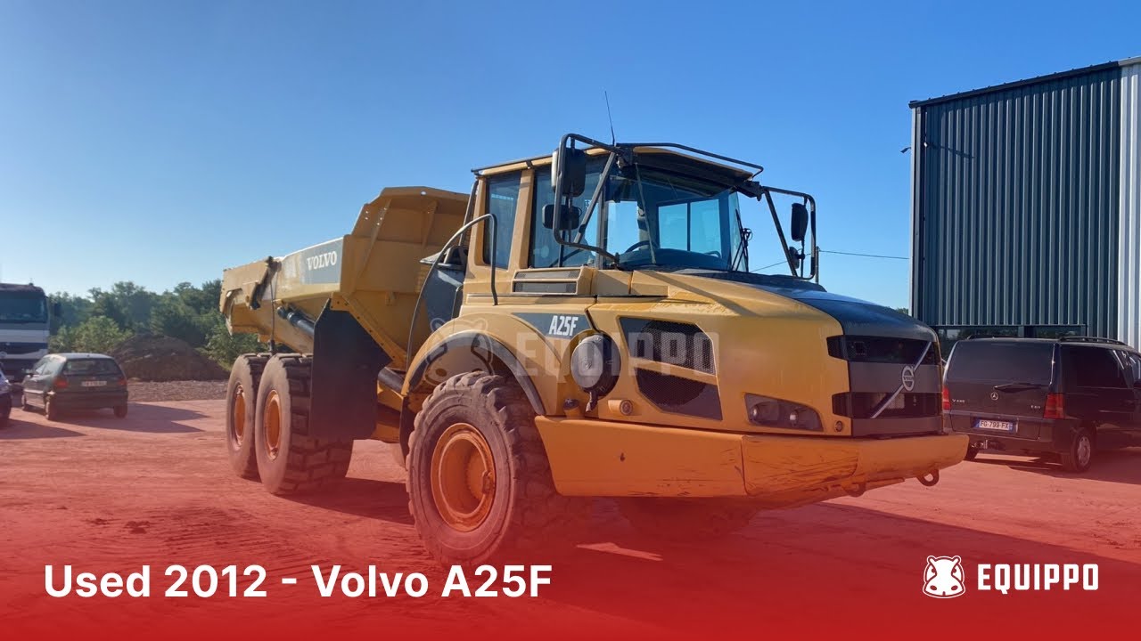 Used 2012 - Volvo A25F | Used articulated dump | equippo.com | Used heavy equipment