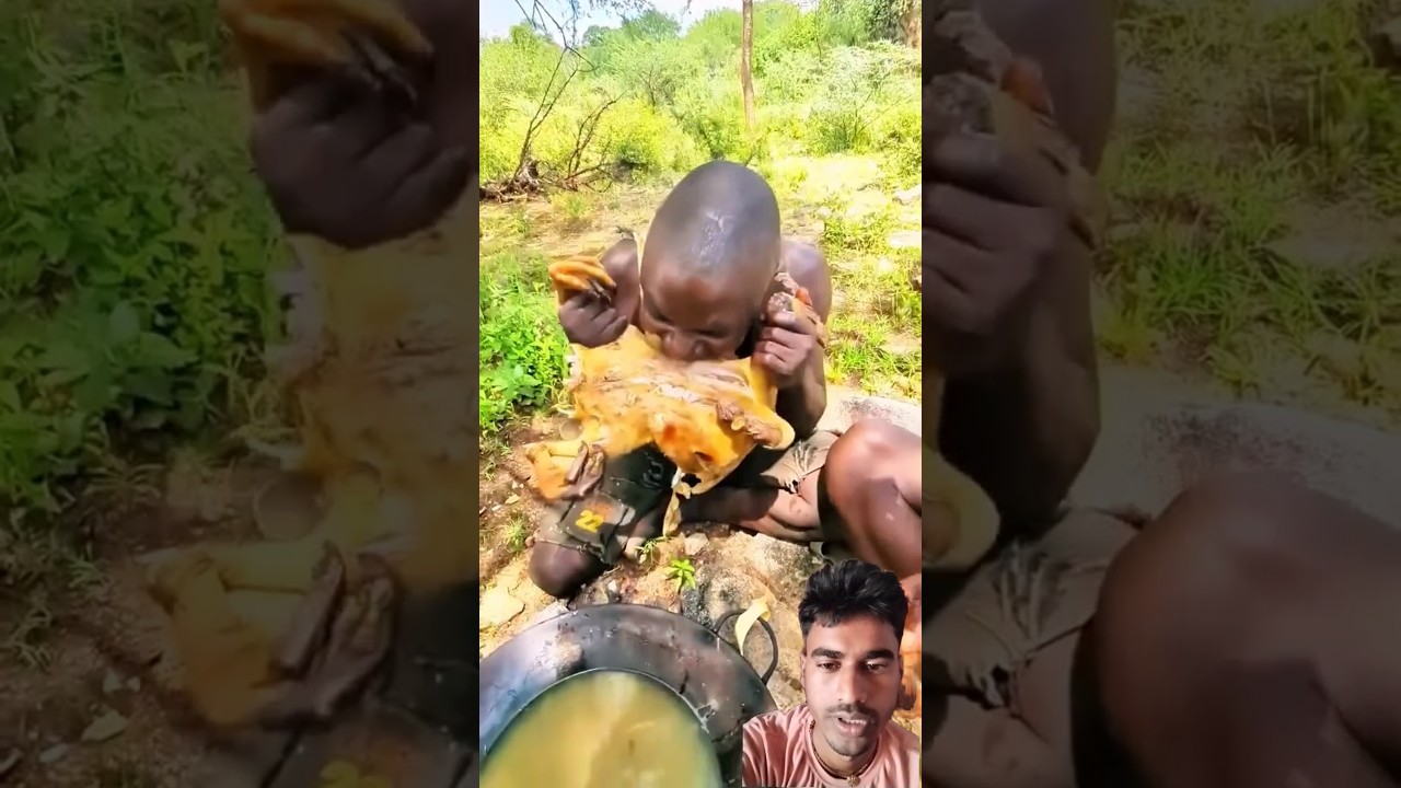 Today Lunch,😋‼️traditional Meal 😋😲 very delicious food, Enjoying#culture #africa #wildlife #shorts