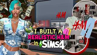 I BUILT A REALISTIC [H&M] in My MALL in my SAVE FILE │THE EXIST SAVE FILE│ The Sims 4