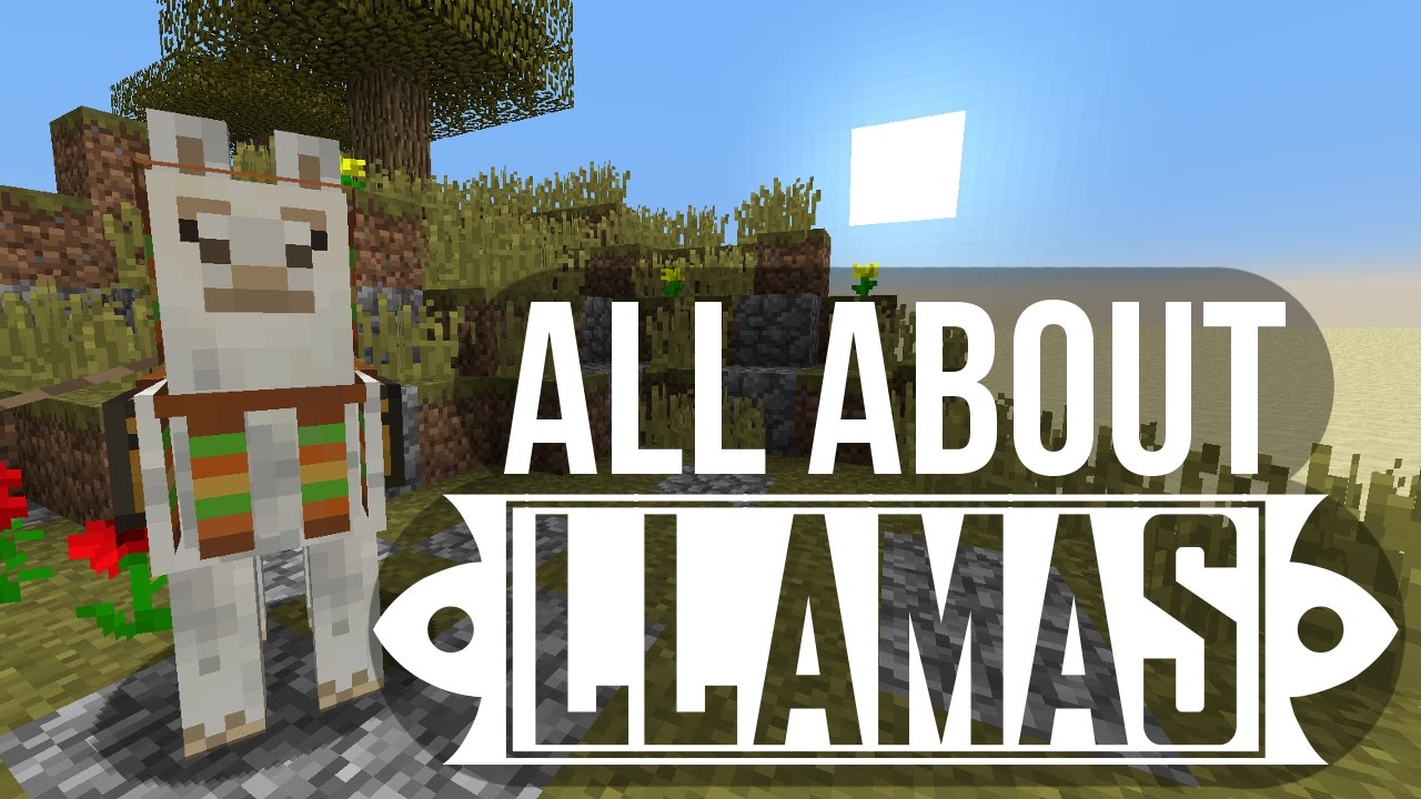 Llamas: Taming, Breeding & More - Minecraft - YouTube