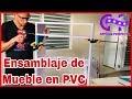 Como ensamblar gabinetes en PVC