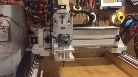 DIY CNC first homing