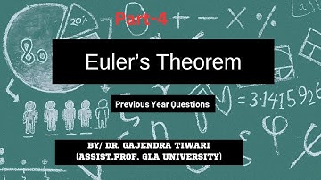 Deduction from Euler