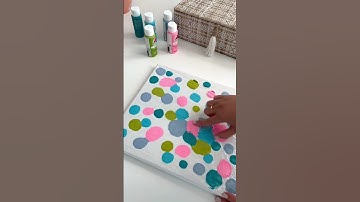 DIY Sensory Abstract Paint Activity for Kids 🙌🖍🖼