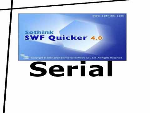 Sothink Swf Easy Serial Key