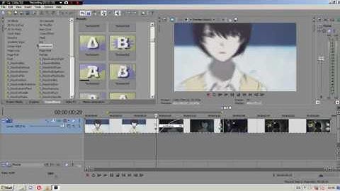 [Sony Vegas Pro Tutorial] Luminance and Gradient wipe Transition