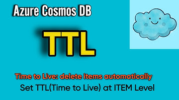 How to set TTL at Item Level in Azure Cosmos DB via Portal | Time to Live:automatically delete items